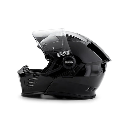 Casque Simpson Mod Bandit - Noir Lustré - SIM-M59G