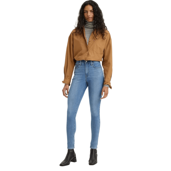 Jean femme 721 taille haute mince 721 (18882-0398)