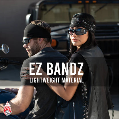 Bandeau EZ Bandz transparent avec sku** et pierres précieuses (50349-HG)