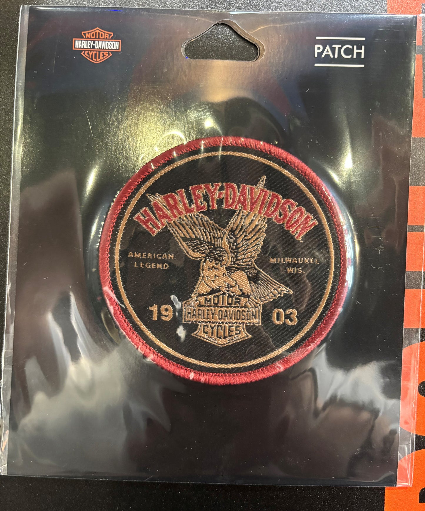Patch H-D à broder Iron and Pride - 8019310