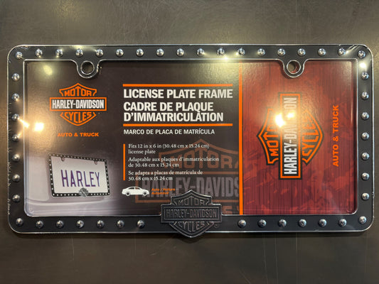CONTOUR DE PLAQUE AVEC RIVEST NOIR - CG42640