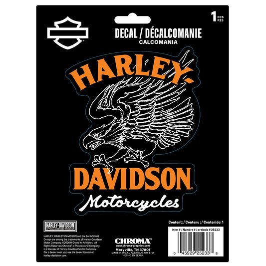 Autocollant en vinyle Harley-Davidson Sketch Eagle - CG25233