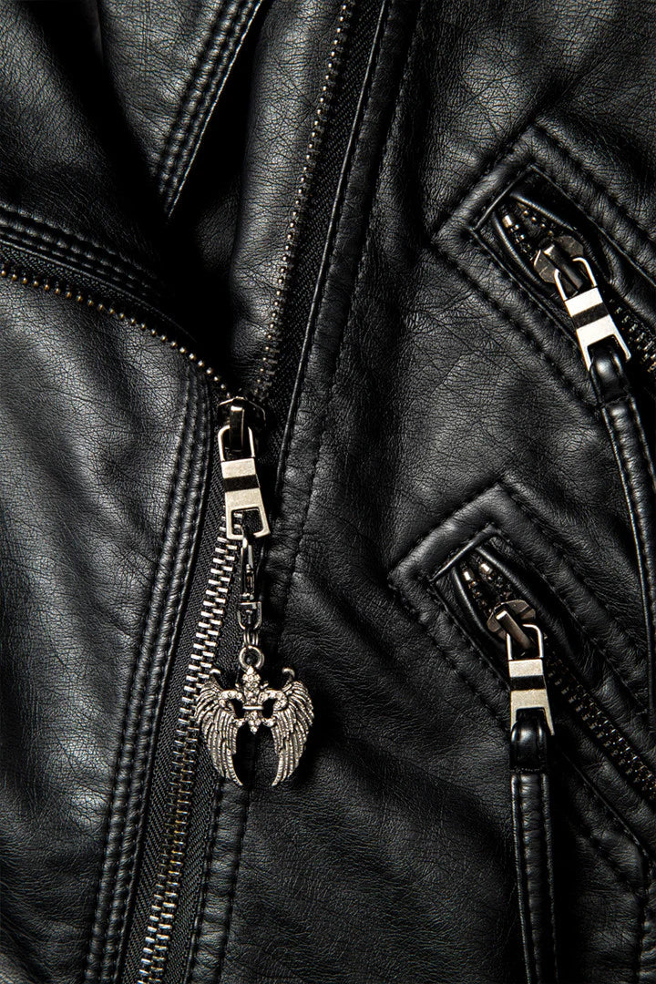 PENDENTIF À ZIPPER FLEUR DE LIS - 61016-H