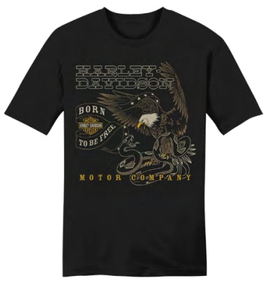 T-SHIRT HOMME EAGLE N' SNAKE NOIR - 3002588