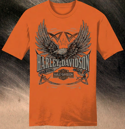 T-SHIRT HOMME QUALITY EAGLE HARLEY - 3002681