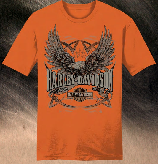 T-SHIRT HOMME QUALITY EAGLE HARLEY - 3002681