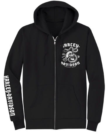 CHANDAIL HOMME TROUBLE ZIP CUSTOM BLACK - 3002726