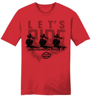 T-SHIRT HOMME LET'S RIDE CHILI PEPPER - 3002788