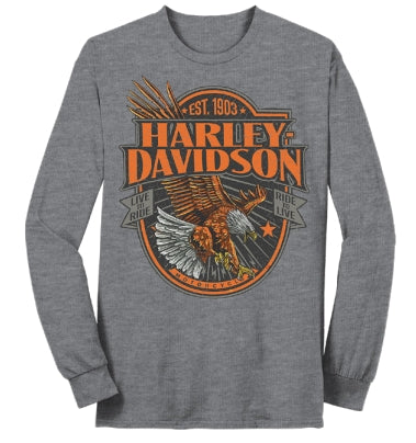 T-SHIRT HOMME GRIT EAGLE MEDIUM GRIS - 3002807