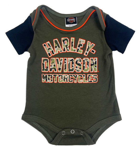 Grenouillère à manches courtes raglan pour bébé garçon H-D® - 3059511