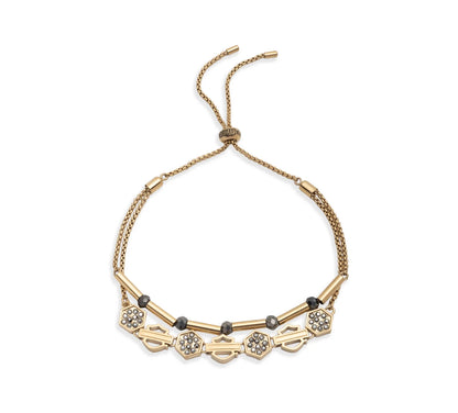 Bracelet coulissant ajustable Harley-Davidson® pour femme - 34B00268