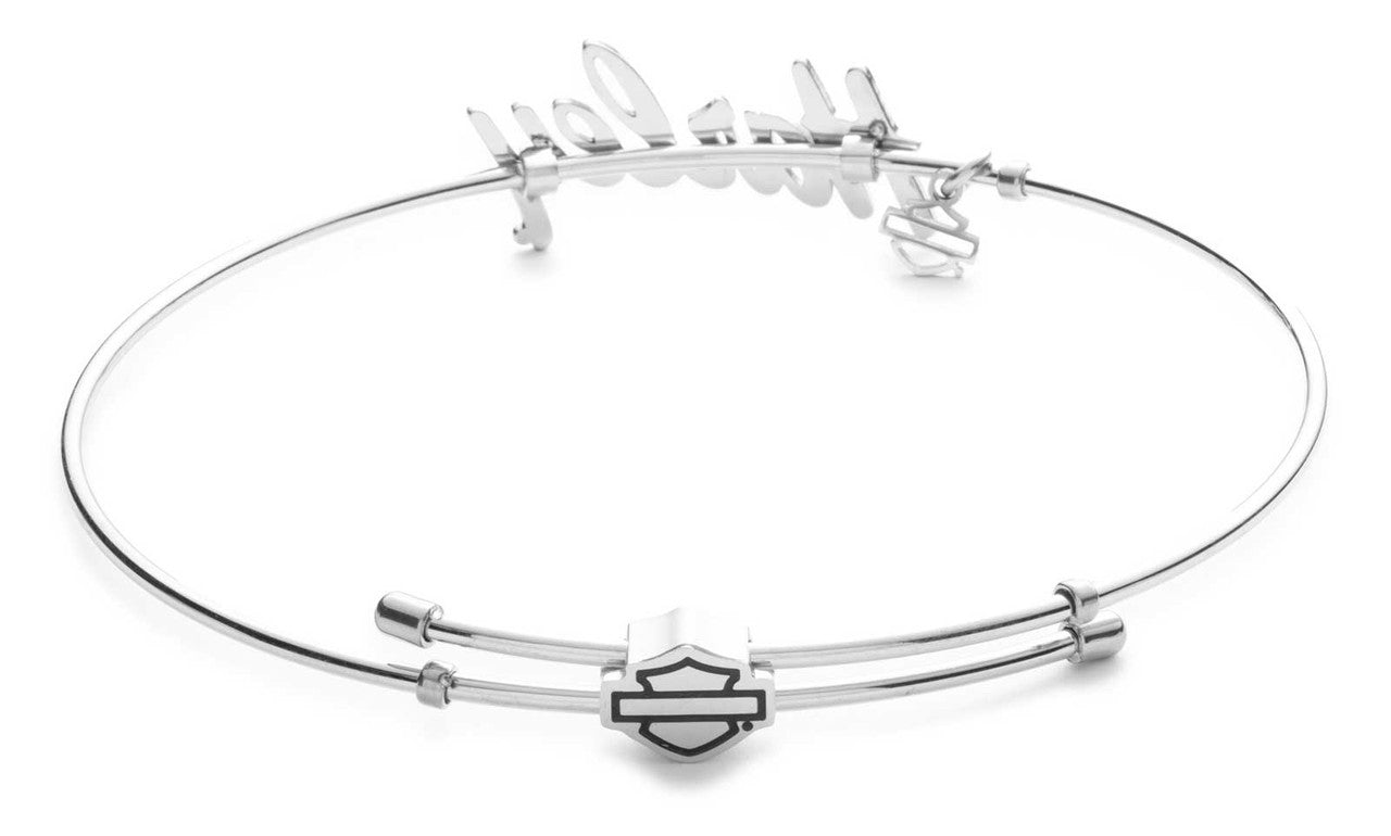 Bracelet jonc ajustable Harley-Davidson® pour femme - 34B00212