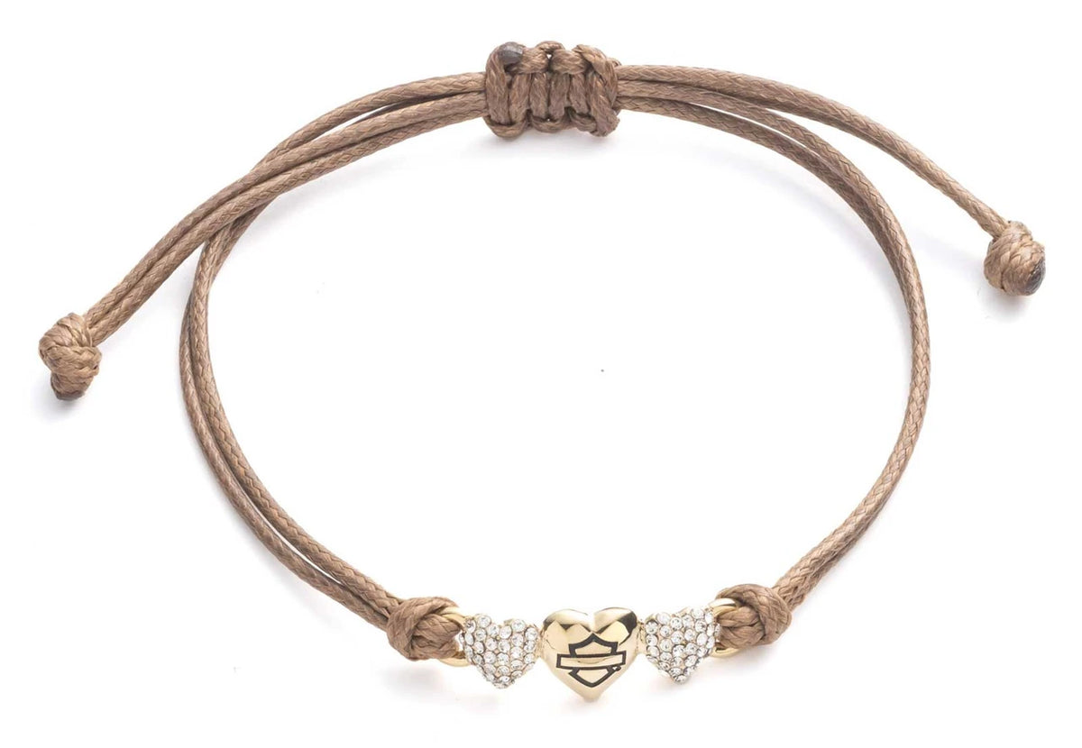 Bracelet à cordon ajustable Harley-Davidson® pour femme - 34B00260