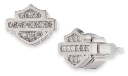 Boucles d'oreilles à clous Harley-Davidson® pour femmes - 34G00220