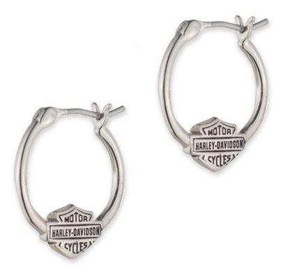 Boucles d'oreilles créoles Harley-Davidson pour femmes - 34G00245