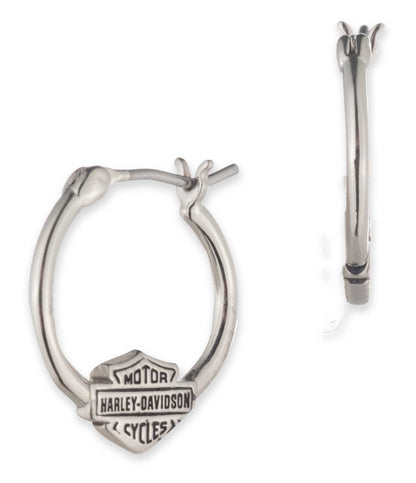 Boucles d'oreilles créoles Harley-Davidson pour femmes - 34G00245