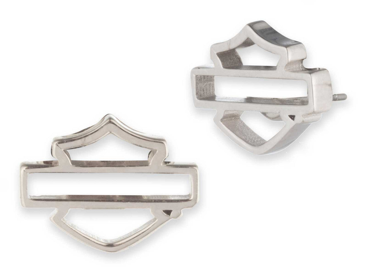 Boucles d'oreilles à clous en argent sterling H-D® pour femmes - 34G00263