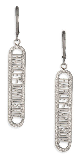 Boucles d'oreilles pendantes Harley-Davidson® pour femme - 34G00274