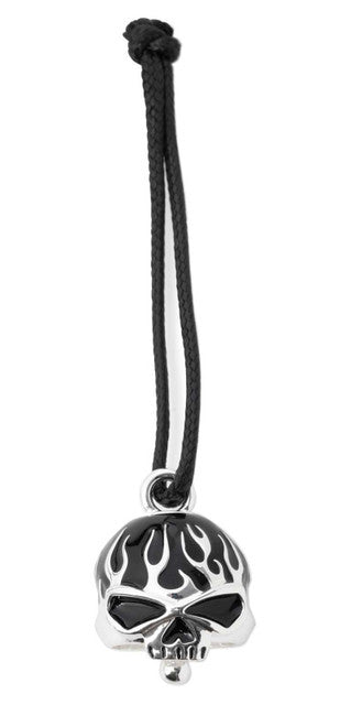 Clochette Harley-Davidson® HD Tête de Willie G avec flammes - 34M00022