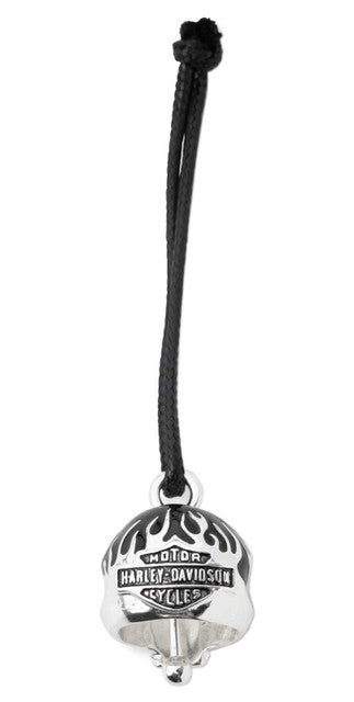 Clochette Harley-Davidson® HD Tête de Willie G avec flammes - 34M00022