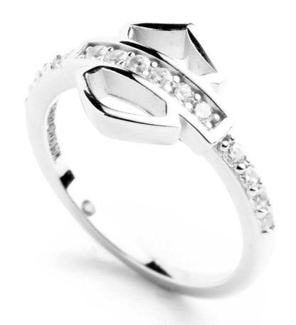 Bague Harley-Davidson® pour femme, ornée du logo B&S - 34R00022