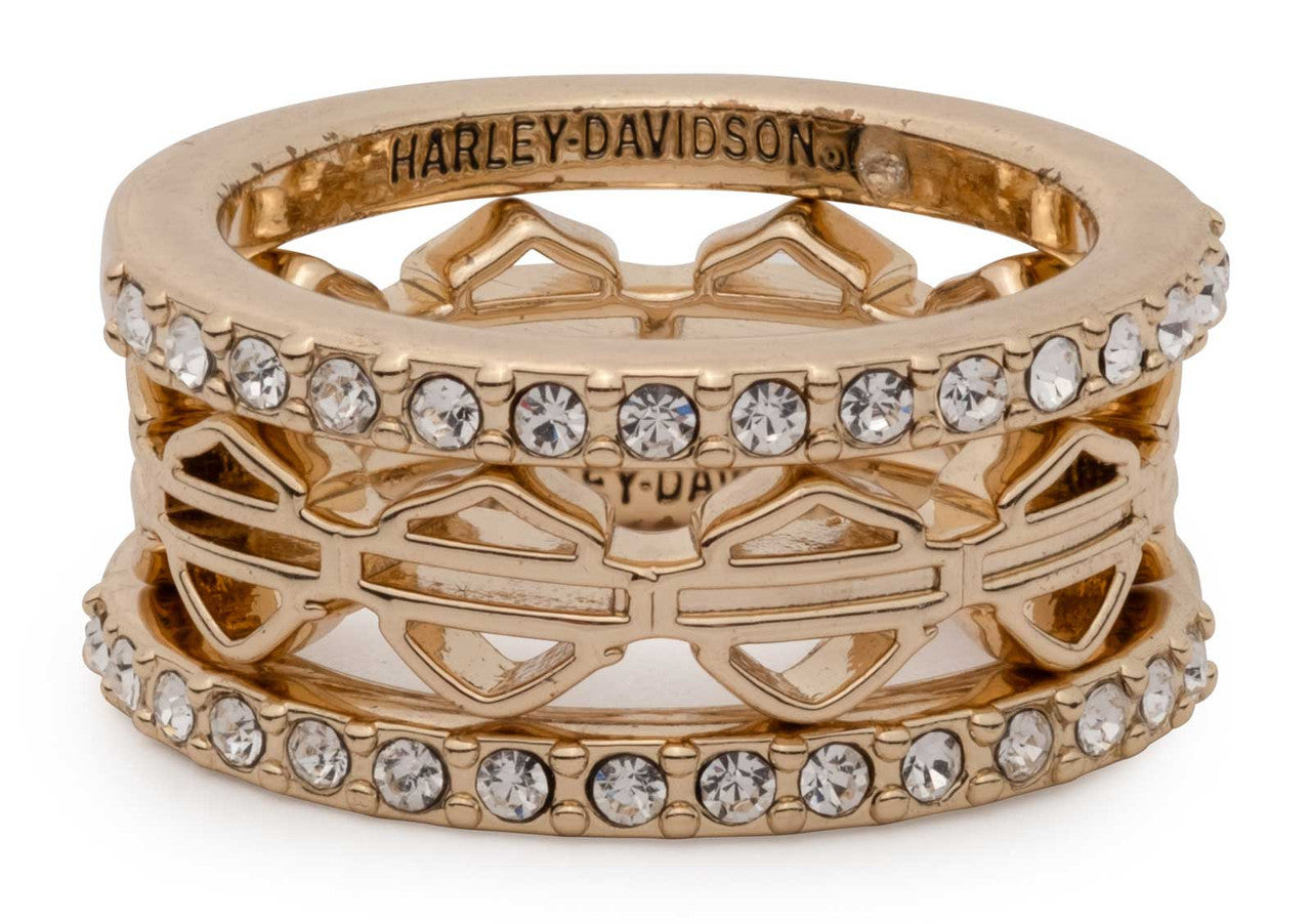 Bagues empilables Harley-Davidson® pour femmes - 34R00450
