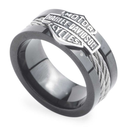 Bague Harley-Davidson® pour homme, motif B&S - 34R00519