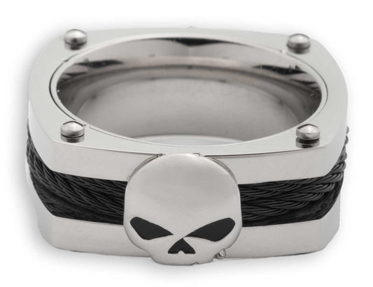 Bague HD® pour homme, motif tête de Willie G - 34R00675