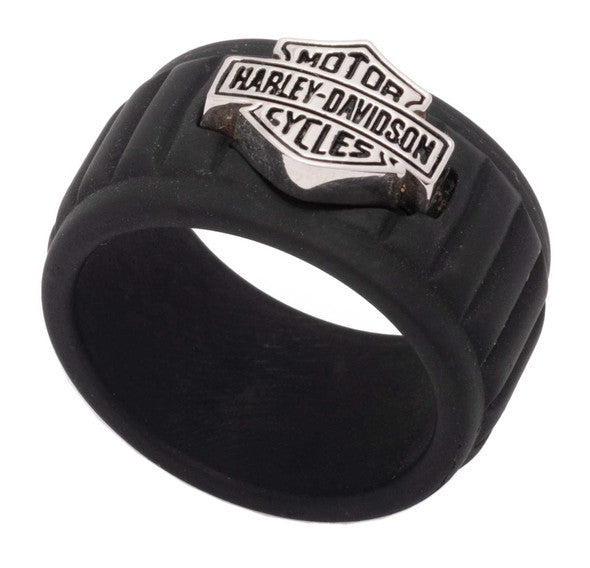Bague pour homme Harley-Davidson® avec logo B&S - 34R0070*