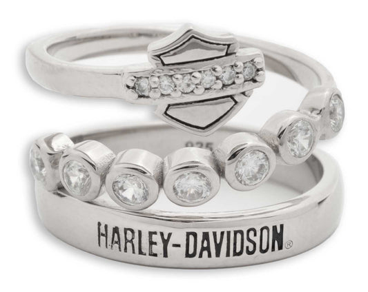 Bague empilable Harley-Davidson® pour femme - 34R0078*