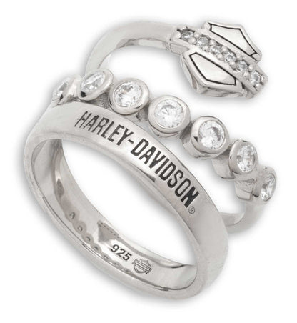 Bague empilable Harley-Davidson® pour femme - 34R0078*