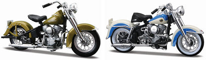 Pack de 2 motos Harley-Davidson des années 50 - 37301-00/50