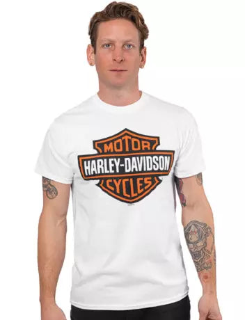 T-shirt Harley-Davidson pour homme B. & Shield blanc 40291549