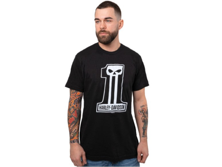 T-shirt de concessionnaire Harley-Davidson pour homme « Dark Trait » 40291554