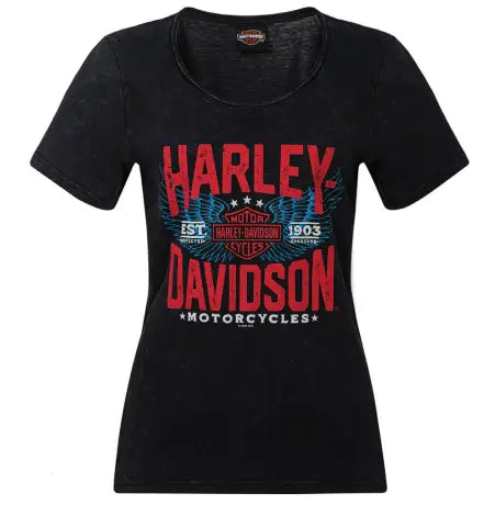 T-shirt femme Harley-Davidson Takeoff noir 40291750