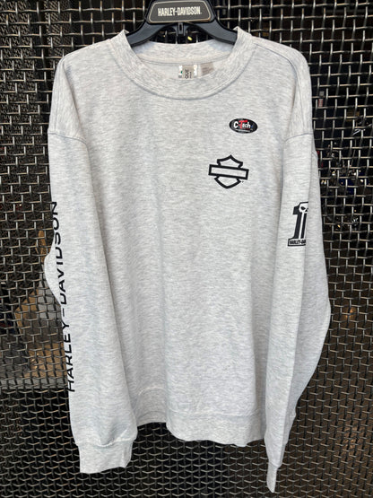 CHANDAIL POUR HOMME RACING FACTORY, GRIS - CHANDAIL-GRIS
