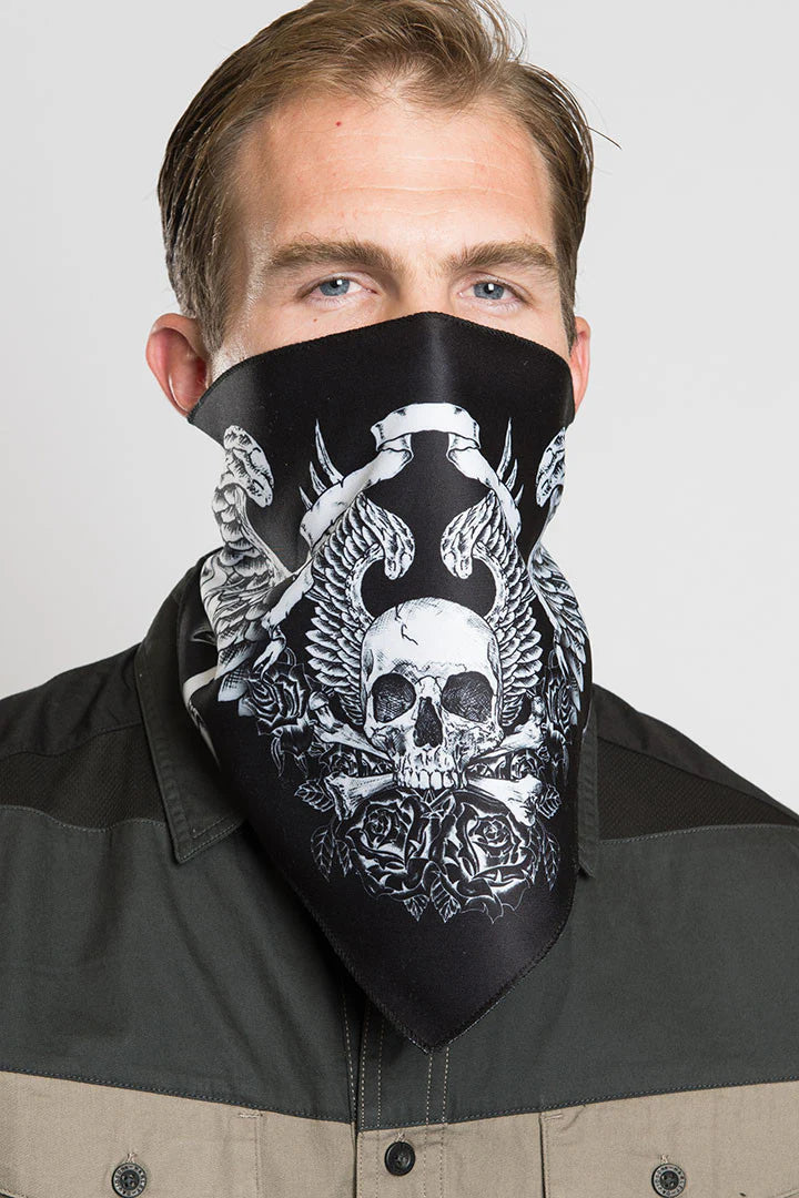 Masque triangulaire Sk**L & Bones - 51007