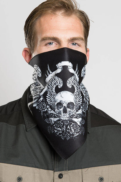 Masque triangulaire Sk**L & Bones - 51007