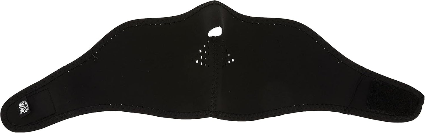 BLACK NEOPRENE HALF MASK