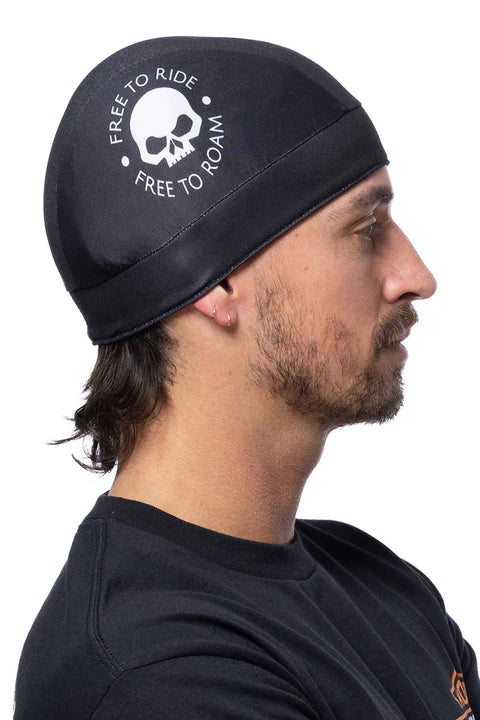 Casquette FREE TO RIDE Skull - Casquette légère avec élastique intérieur - 57104