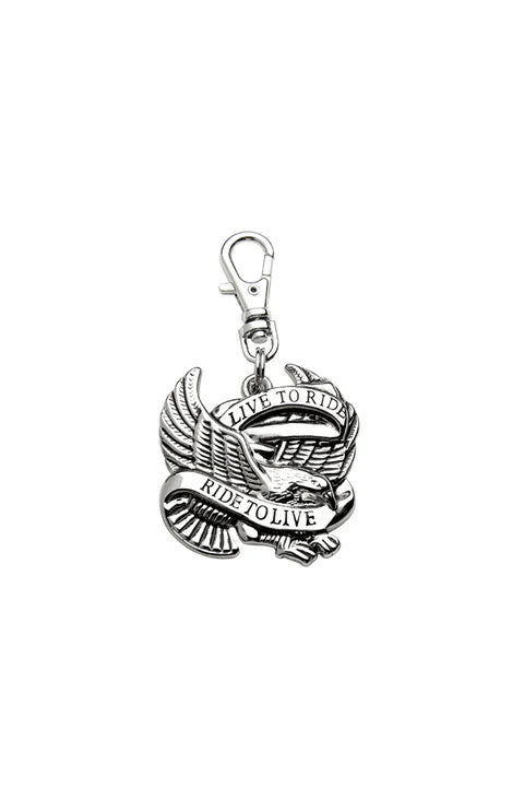 PENDENTIF À ZIPPER LIVE TO RIDE - 61034