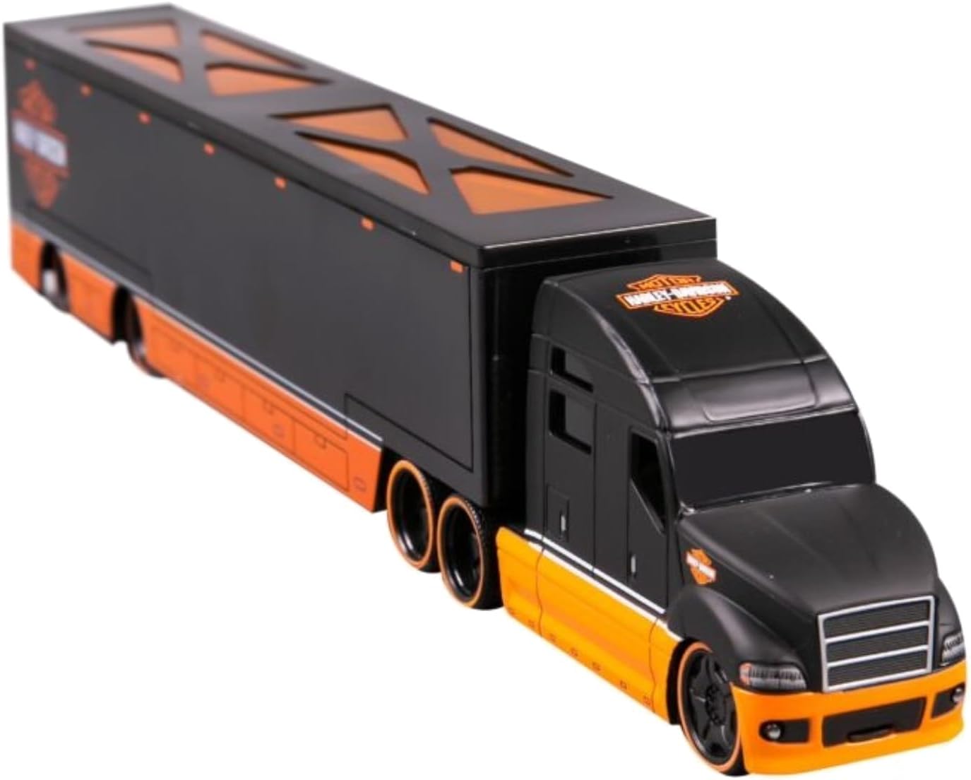 Camion Harley Davidson Custom Haulers Maisto noir à l'échelle 1/64 - 11516-HD NOIR