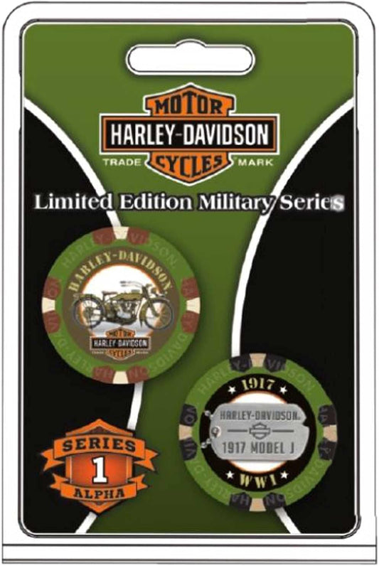 Jetons de collection Harley-Davidson Militaire (6741)