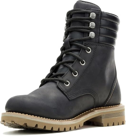 Bottes de moto à lacets, Gynger pour femme - D84843