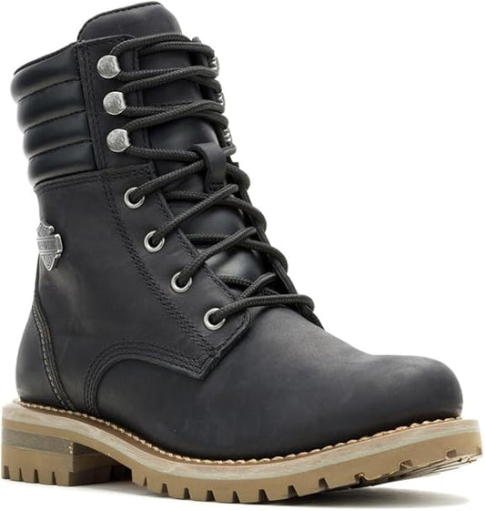 Bottes de moto à lacets, Gynger pour femme - D84843