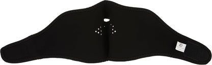 BLACK NEOPRENE HALF MASK