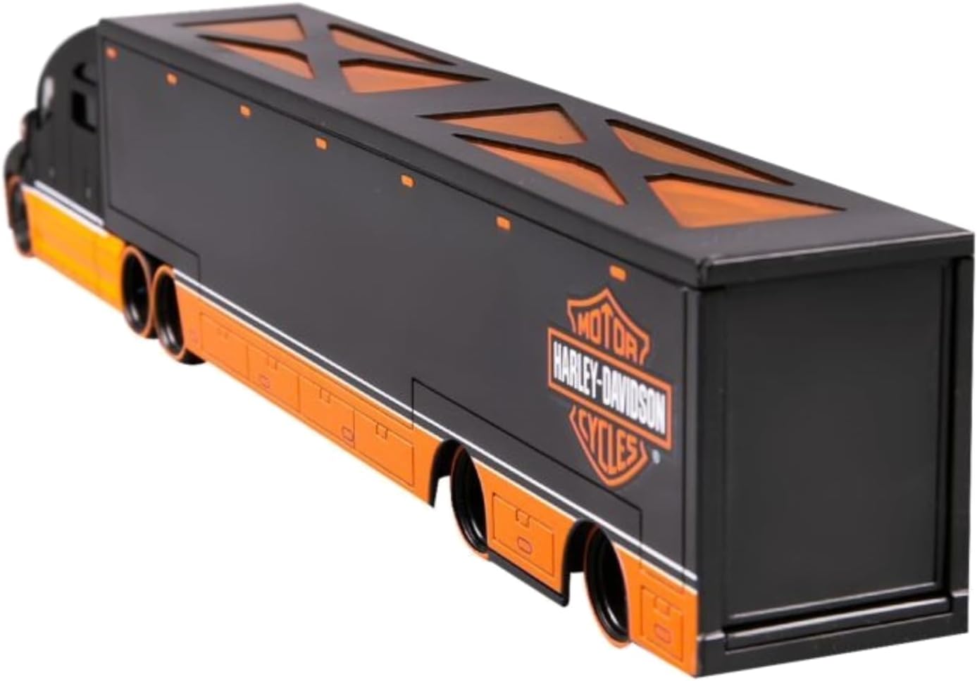 Camion Harley Davidson Custom Haulers Maisto noir à l'échelle 1/64 - 11516-HD NOIR
