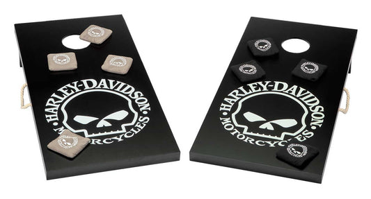 Jeu de lancer de sacs de haricots H-D® Willie G avec sac - 66267
