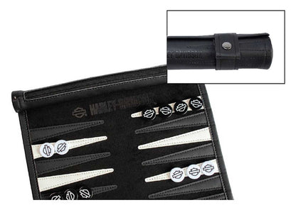 Jeu de backgammon de voyage enroulable Harley-Davidson® Off Road -  66303