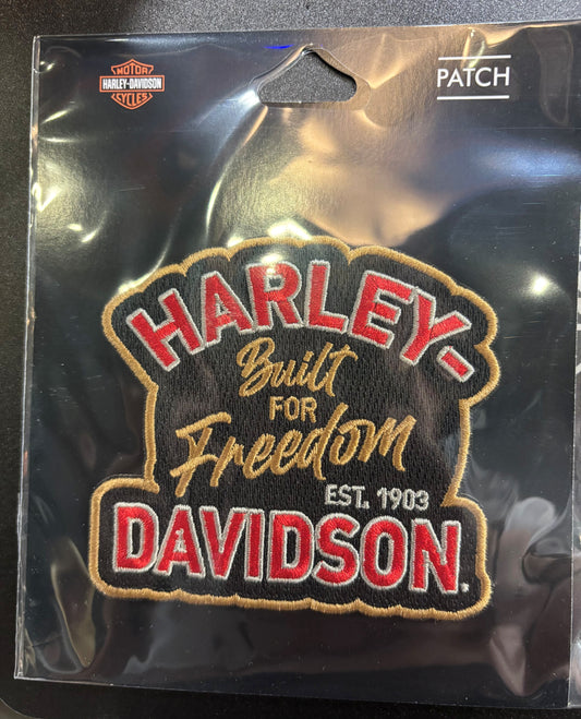 Partch à broder H-D Built For Freedom - 8019365